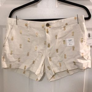 Linen shorts